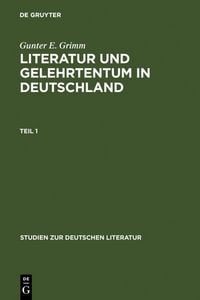 Produktbild: Literatur und Gelehrtentum in Deutschland