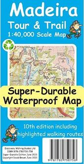 Produktbild: Madeira Tour and Trail Map