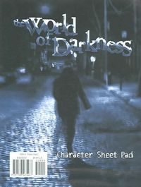 Produktbild: The World of Darkness Character Sheet Pad