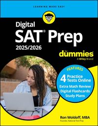 Produktbild: Digital SAT Prep 2025/2026 For Dummies