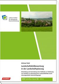 Produktbild: Landschaftsbildbewertung in der Landschaftsplanung