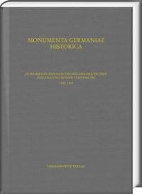 Produktbild: Dokumente zur Geschichte des Deutschen Reiches und seiner Verfassung 1362&ndash;1364