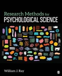 Produktbild: Research Methods for Psychological Science