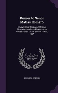 Produktbild: Dinner to Senor Matias Romero
