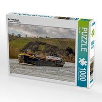 Produktbild: CALVENDO Puzzle Schiff auf dem Main bei Dettelbach | 1000 Teile Lege-Gr&ouml;&szlig;e 64x48cm Foto-Puzzle f&uuml;r gl&uuml;ckliche Stunden