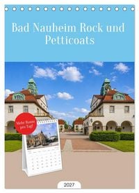 Produktbild: Tischplaner 2027 - Bad Nauheim Rock und Petticoats (A5 Tischkalender zum Aufstellen) CALVENDO