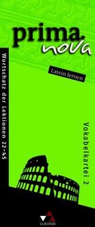 Produktbild: prima.nova Latein lernen / prima.nova Vokabelkartei 2