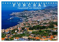 Produktbild: Funchal - Die Hauptstadt von Madeira (Tischkalender 2026 DIN A5 quer), CALVENDO Monatskalender