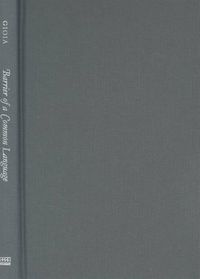 Produktbild: Gioia, D: Barrier of a Common Language