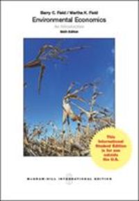 Produktbild: Field, B: Environmental Economics