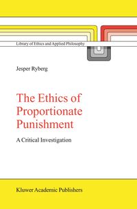 Produktbild: The Ethics of Proportionate Punishment