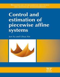 Produktbild: Control and Estimation of Piecewise Affine Systems