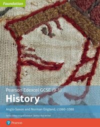 Produktbild: Edexcel GCSE (9-1) History Foundation Anglo-Saxon and Norman England, c1060-88 Student book