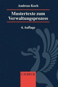 Bild vom Artikel Mustertexte zum Verwaltungsprozess vom Autor Joachim Martens