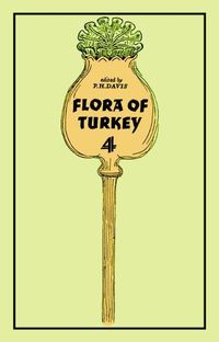 Produktbild: Flora of Turkey, Volume 4