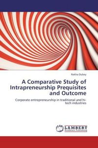 Produktbild: Dubey, R: Comparative Study of Intrapreneurship Prequisites