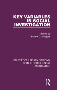 Produktbild: Key Variables in Social Investigation