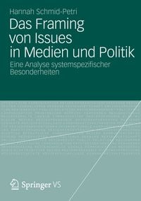 Produktbild: Das Framing von Issues in Medien und Politik