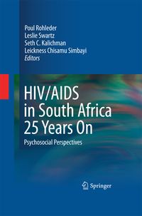 Produktbild: HIV/AIDS in South Africa 25 Years On