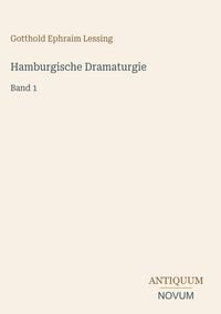 Produktbild: Hamburgische Dramaturgie