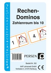 Bild vom Artikel Rechen-Dominos: Zahlenraum bis 10 vom Autor Angelika Lange