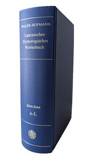 Produktbild: Lateinisches etymologisches W&ouml;rterbuch