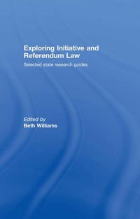 Produktbild: Exploring Initiative and Referendum Law