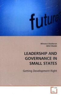 Produktbild: Dookeran, W: Leadership and Governance in Small States