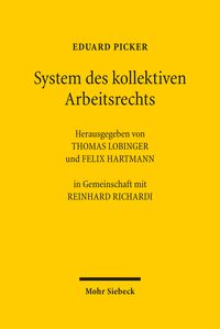 Produktbild: System des kollektiven Arbeitsrechts
