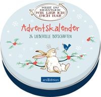 Produktbild: Adventskalender in der Dose. Wei&szlig;t du eigentlich, wie lieb ich dich hab?