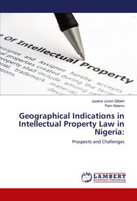 Produktbild: Geographical Indications in Intellectual Property Law in Nigeria: