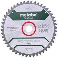 Produktbild: Metabo precision cut wood - classic 628061000 Kreiss&auml;geblatt 254 x 30 mm Z&auml;hneanzahl: 48 1 St.