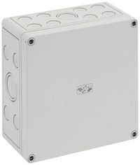 Produktbild: Spelsberg TK PC 1818-9-M Installations-Geh&auml;use 180 x 182 x 90 Polystyrol, Polycarbonat, Polyurethan, Polyamid Lichtgrau 1 St.