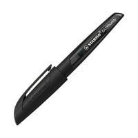 Produktbild: STABILO Schulf&uuml;ller mit Standard-Feder M -   EASYbuddy Twilight Sky in schwarz/schwarz - Schreibfarbe blau (l&ouml;schbar) - Einzelstift - inkl. Patrone
