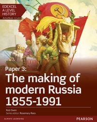 Produktbild: Edexcel A Level History, Paper 3: The making of modern Russia 1855-1991 Student Book