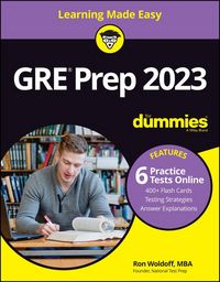 Produktbild: GRE Prep 2023 For Dummies with Online Practice