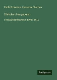Produktbild: Histoire d'un paysan