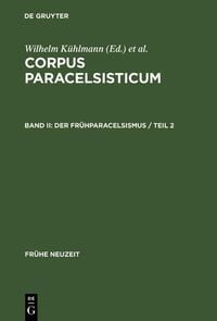 Produktbild: Der Fr&uuml;hparacelsismus / Teil 2