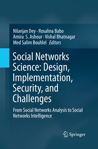 Produktbild: Social Networks Science: Design, Implementation, Security, and Challenges
