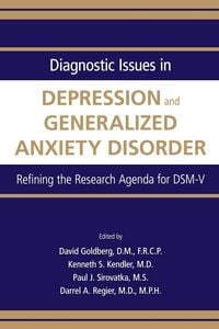 Produktbild: Diagnostic Issues in Depression and Generalized Anxiety Disorder