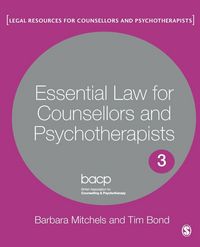 Produktbild: Essential Law for Counsellors and Psychotherapists