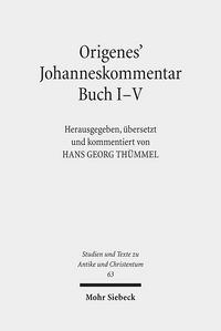 Produktbild: Origenes' Johanneskommentar Buch I-V