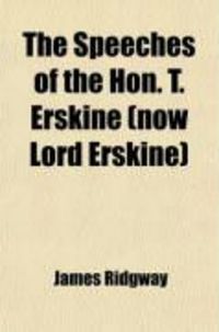 Produktbild: The Speeches of the Hon. T. Erskine (Now Lord Erskine)