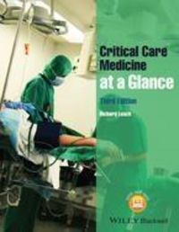Produktbild: Critical Care Medicine at a Glance
