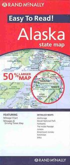 Produktbild: Map-Rm Easy To Read Alaska Sta