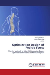 Produktbild: Optimization Design of Pedicle Screw