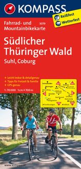 Lausitzer Seenland: Fahrradkarte KOMPASS-Fahrradkarten Deutschland, Band 3083 GPS-genau KOMPASS Fahrradkarte Cottbus 1:70000 