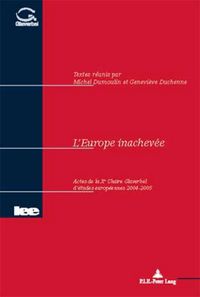 Produktbild: L&rsquo;Europe inachev&eacute;e