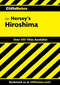 Produktbild: CliffsNotes on Hersey's Hiroshima