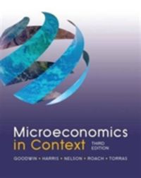 Produktbild: Goodwin, N: Microeconomics in Context